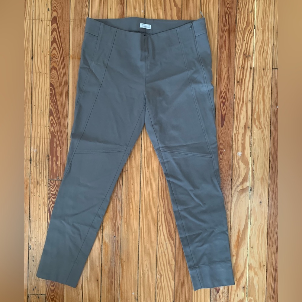 Brunello Cucinelli Wool Grey Pants